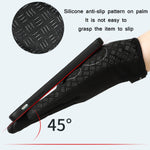 قفازات WEST BIKING YP0211223 كاملة الأصابع لركوب الدراجات بامتصاص الصدمات غير قابلة للانزلاق مع شاشة لمس، M، L، XL
