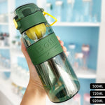 8012 Outdoor Large Capacity Sports Cup Anti-impact Fitness Kettle, Capacity:, 500ml (Pearl White), 500ml (Black Gray), 500ml (Storm Orange), 500ml (Storm Green), 500ml (Storm Blue), 920ml (Pearl White), 920ml (Storm Orange), 920ml (Storm Green)