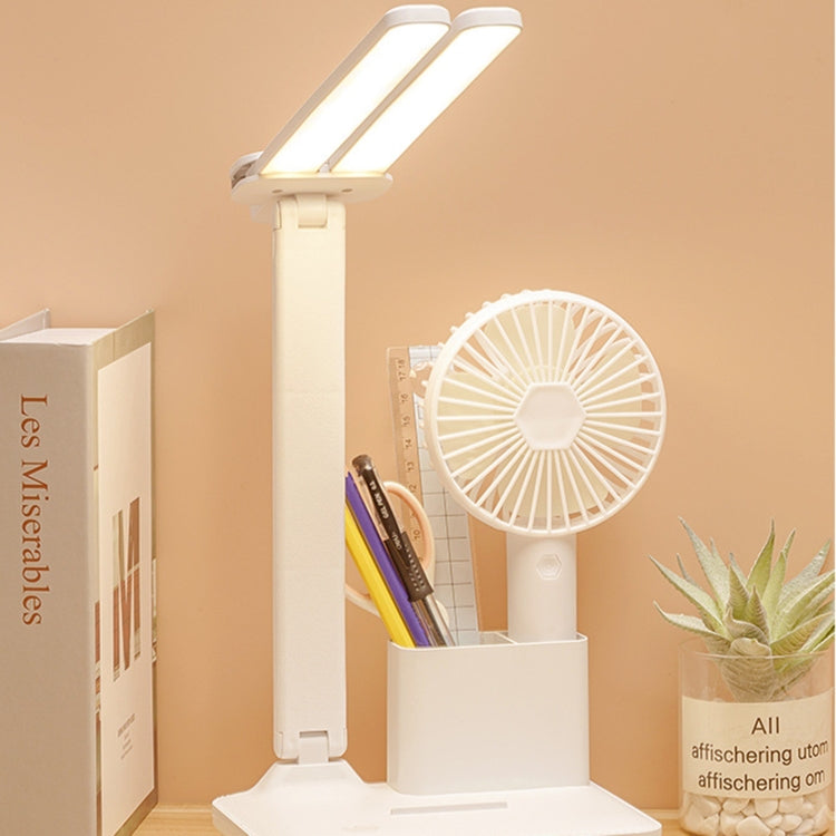 مصباح مكتب LED مزدوج الرأس قابل للشحن، الطراز: نسخة قابس + كابل، قابل لإعادة الشحن 3600 مللي أمبير + كابل، قابل لإعادة الشحن 4000 مللي أمبير + كابل
