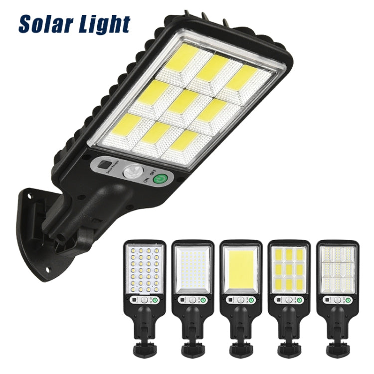 ضوء شارع شمسي 616 مع استشعار حركة جسم الإنسان LED لإضاءة الحديقة، المواصفات: 28 SMD بدون جهاز تحكم عن بعد، 60 SMD بدون جهاز تحكم عن بعد، 117 COB بدون جهاز تحكم عن بعد، 108 COB بدون جهاز تحكم عن بعد، 72 SMD بدون جهاز تحكم عن بعد، 60 SMD مع جهاز تحكم عن بعد