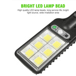 ضوء شارع شمسي مع استشعار حركة جسم الإنسان LED لإضاءة الحديقة، المواصفات: 616A-18 LED، 616B-72 COB، 616C-30 COB، 616A-18 LED مع جهاز تحكم عن بعد، 616B-72 COB مع جهاز تحكم عن بعد، 616C-30 COB مع جهاز تحكم عن بعد