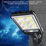 ضوء شارع شمسي مع استشعار حركة جسم الإنسان LED لإضاءة الحديقة، المواصفات: 616A-18 LED، 616B-72 COB، 616C-30 COB، 616A-18 LED مع جهاز تحكم عن بعد، 616B-72 COB مع جهاز تحكم عن بعد، 616C-30 COB مع جهاز تحكم عن بعد