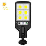 ضوء شارع شمسي مع استشعار حركة جسم الإنسان LED لإضاءة الحديقة، المواصفات: 616A-18 LED، 616B-72 COB، 616C-30 COB، 616A-18 LED مع جهاز تحكم عن بعد، 616B-72 COB مع جهاز تحكم عن بعد، 616C-30 COB مع جهاز تحكم عن بعد