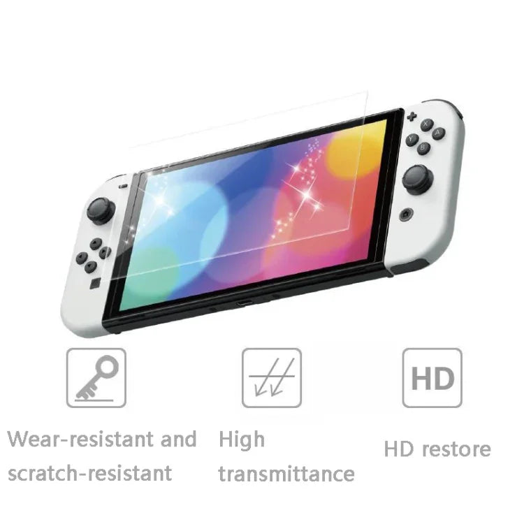 فيلم حماية شاشة مضاد للبصمات لأجهزة الألعاب KJH NS-062 لجهاز Nintendo Switch OLED، NS-062