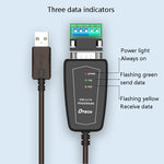 كابل تحويل USB إلى RS485 / RS422 من DTECH DT-5019، شريحة FT232، الطول: 0.5م، 1.5م