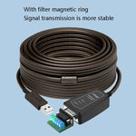 كابل تحويل USB إلى RS485 / RS422 من DTECH DT-5019، شريحة FT232، الطول: 0.5م، 1.5م