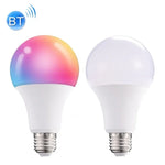 2 قطعة لمبة ذكية LED TY-10W RGB+CCT تحكم بلوتوث عبر الهاتف المحمول تويا