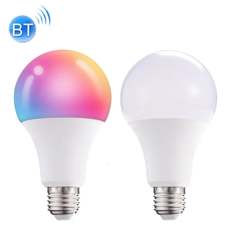 2 قطعة لمبة ذكية LED TY-10W RGB+CCT تحكم بلوتوث عبر الهاتف المحمول تويا
