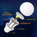 2 قطعة لمبة ذكية LED TY-10W RGB+CCT تحكم بلوتوث عبر الهاتف المحمول تويا
