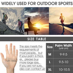 قفازات WEST BIKING YP0211222 نصف أصابع لركوب الدراجات بامتصاص الصدمات، M، L، XL