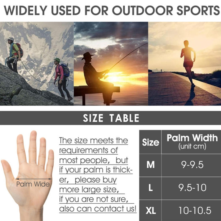قفازات WEST BIKING YP0211222 نصف أصابع لركوب الدراجات بامتصاص الصدمات، M، L، XL
