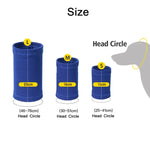 غطاء رأس مريح للكلاب وشاح رأس لمنع الخوف، L, S