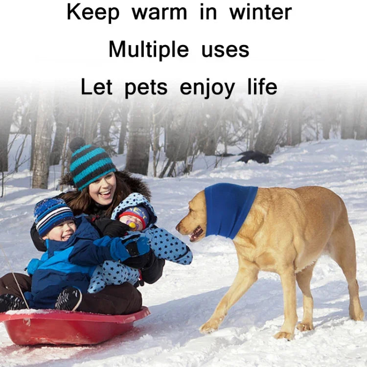 غطاء رأس مريح للكلاب وشاح رأس لمنع الخوف، L, S