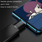 3 قطع محول OTG USB 3.0 أنثى إلى USB-C / Type-C ذكر مع ضوء مؤشر، 3 قطع مع مؤشر