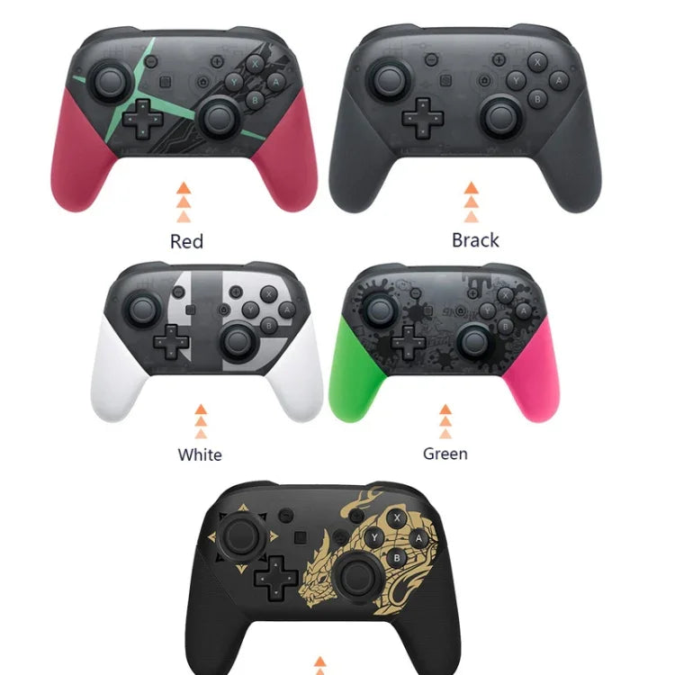 جهاز تحكم لاسلكي L-0326 لجهاز Switch Pro، الطراز: أسود، أخضر وردي، أسود - كامل الوظائف + NFC + تنشيط (1: 1)، أخضر وردي - كامل الوظائف + NFC + تنشيط (1: 1)، أسود - نسخة كاملة الوظائف HD، أخضر - نسخة كاملة الوظائف HD