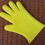 2 PCS Silicone Insulation Baking Oven Microwave Dish Clip Gloves, Blue, Green, Yellow, Pink, Purple, Orange