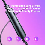 QKZ AK6 PRO سماعات أذن سلكية بمضخم صوت HiFi مع ميكروفون، ملونة، أسود، أبيض، أخضر