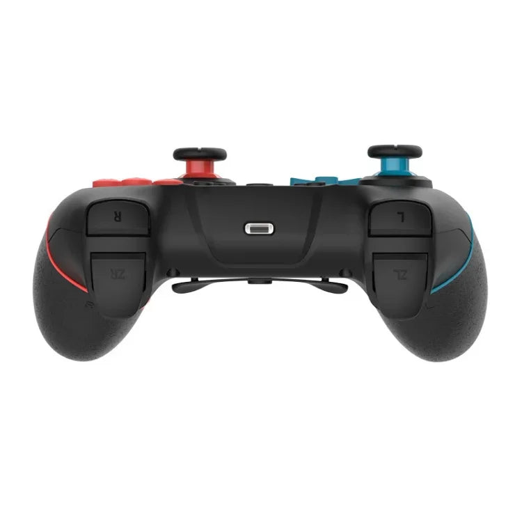 جهاز تحكم ألعاب بلوتوث لاسلكي مع برمجة ماكرو لجهاز Switch Pro، أزرق أيسر وأخضر أيمن