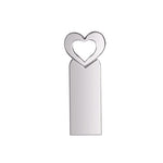 محركات فلاش USB 2.0 عالية السرعة على شكل قلب Zshqu2، 4 جيجابايت، 8 جيجابايت، 16 جيجابايت، 32 جيجابايت، 64 جيجابايت، 128 جيجابايت
