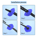 Car Wiper Hole Silicone Protective Cover, Big Hole, Small Hole