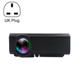 جهاز عرض صغير LED منزلي YG530 بدقة HD 1080P، قابس أمريكي، قابس أوروبي، قابس بريطاني، قابس أسترالي