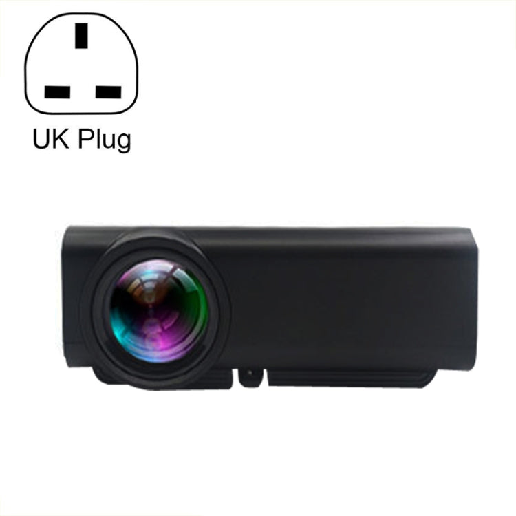جهاز عرض صغير LED منزلي YG530 بدقة HD 1080P، قابس أمريكي، قابس أوروبي، قابس بريطاني، قابس أسترالي
