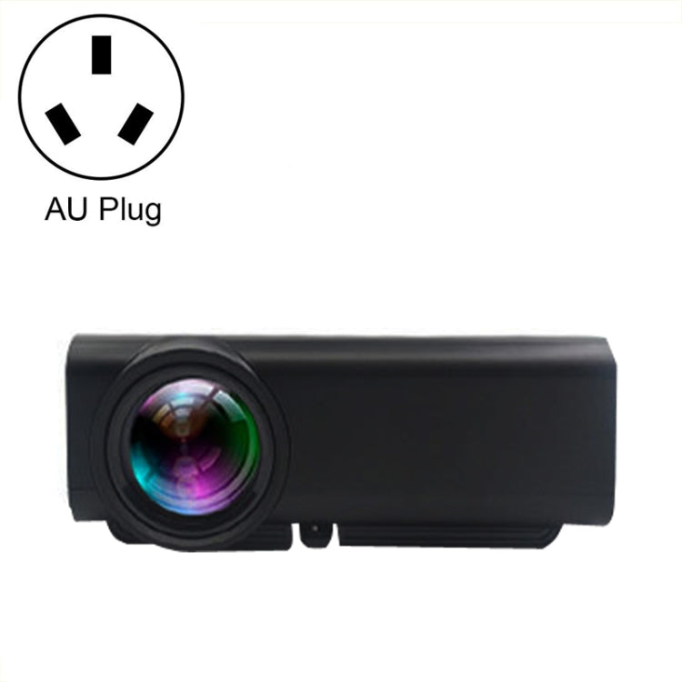جهاز عرض صغير LED منزلي YG530 بدقة HD 1080P، قابس أمريكي، قابس أوروبي، قابس بريطاني، قابس أسترالي
