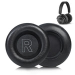 زوج سماعات إسفنجية من جلد أصلي لسماعات B&O BeoPlay H7 / H9 / H9i، H7 / H9 / H9i (أسود)، H7 / H9 / H9i (مشمشي)
