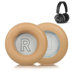 زوج سماعات إسفنجية من جلد أصلي لسماعات B&O BeoPlay H7 / H9 / H9i، H7 / H9 / H9i (أسود)، H7 / H9 / H9i (مشمشي)