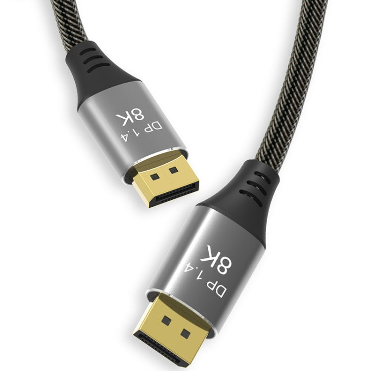 كابل شاشة DP1.4 إصدار 8K DisplayPort ذكر إلى ذكر، 0.5 متر، 1 متر، 1.5 متر، 2 متر، 3 متر، 5 متر، 7 متر، 10 متر