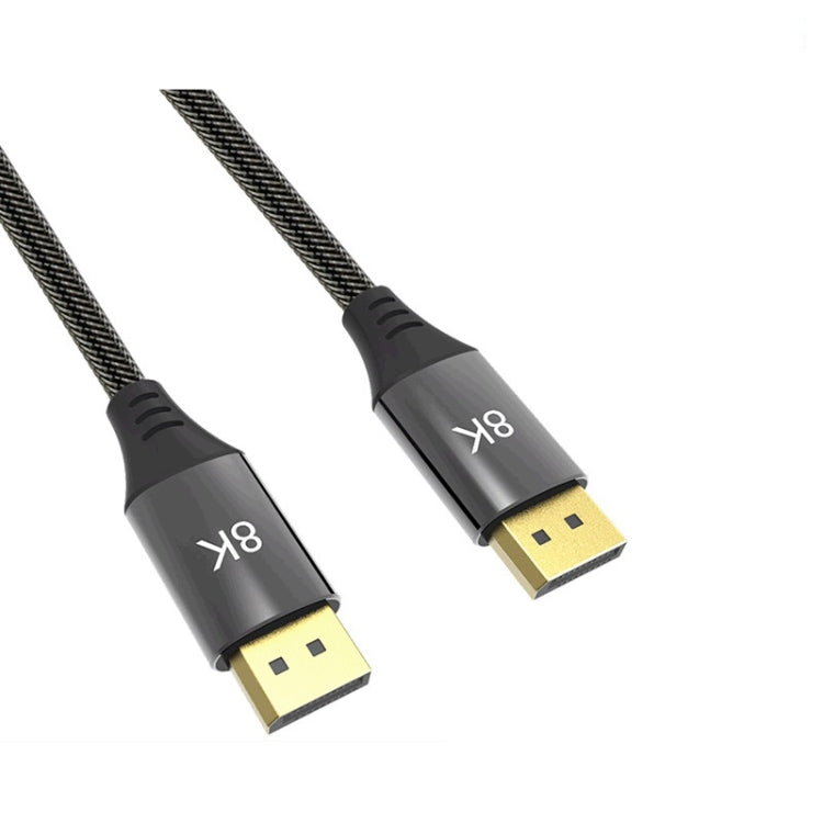كابل شاشة DP1.4 إصدار 8K DisplayPort ذكر إلى ذكر، 0.5 متر، 1 متر، 1.5 متر، 2 متر، 3 متر، 5 متر، 7 متر، 10 متر