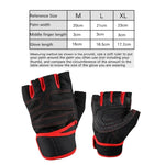 ST-2120 Gym Exercise Equipment Anti-Slip Gloves, S, M, L, XL