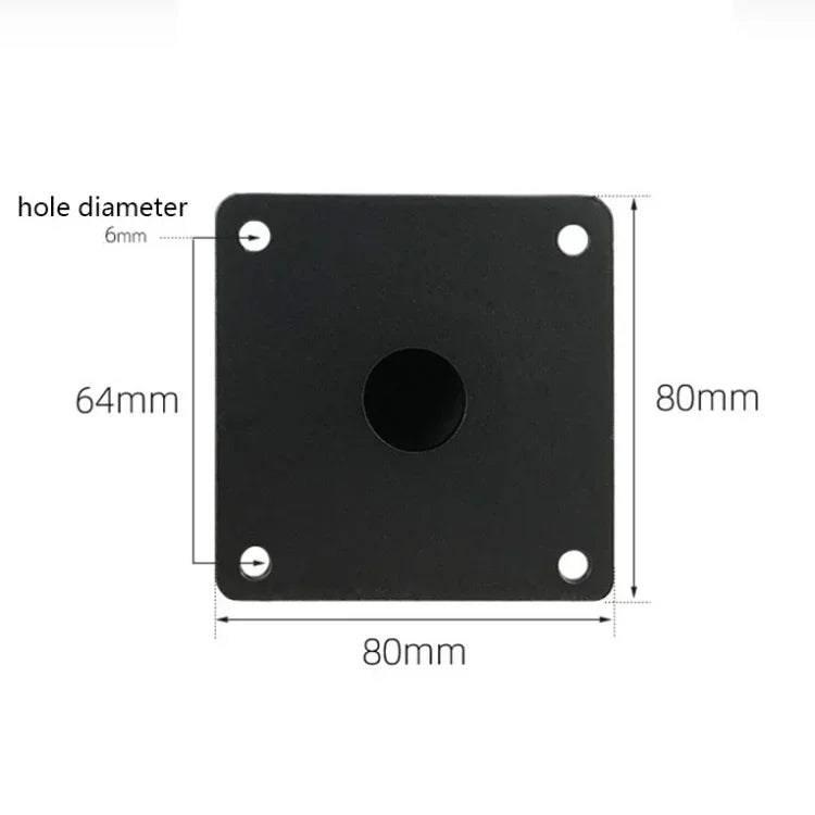LH-ZT-0001 Cone Round Tube Furniture Support Legs, Style:, Straight Cone Height 10cm, Straight Cone Height 12cm, Straight Cone Height 15cm, Straight Cone Height 17cm, Straight Cone Height 20cm, Straight Cone Height 25cm, Straight Cone Height 30cm      ...