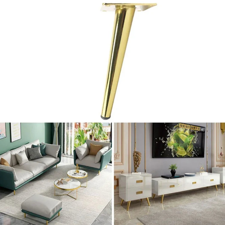 أرجل دعم أثاث أنبوب دائري مخروطي LH-ZT-0001، النمط: مخروط مائل ارتفاع 25 سم، مخروط مائل ارتفاع 30 سم، مخروط مائل ارتفاع 35 سم، مخروط مائل ارتفاع 38 سم، مخروط مائل ارتفاع 40 سم، مخروط مائل ارتفاع 43 سم، مخروط مائل ارتفاع 45 سم