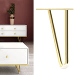 أرجل دعم أثاث معدنية LH-S0006، الارتفاع: 12 سم، 15 سم، 18 سم، 20 سم، 25 سم، 30 سم، 60 سم