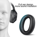 زوجان من وسادات الأذن الجلدية PU لسماعة Sony WH-1000XM4، WH-1000XM4 (أسود + إبزيم)، WH-1000XM4 (أزرق + إبزيم)