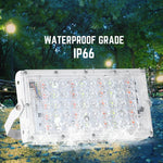 كشاف فيضان خارجي مقاوم للماء 50W LED RGB خفيف جداً مع جهاز تحكم عن بعد