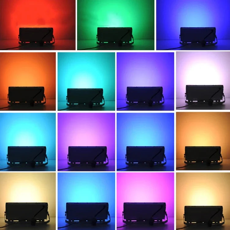 كشاف فيضان خارجي مقاوم للماء 50W LED RGB خفيف جداً مع جهاز تحكم عن بعد