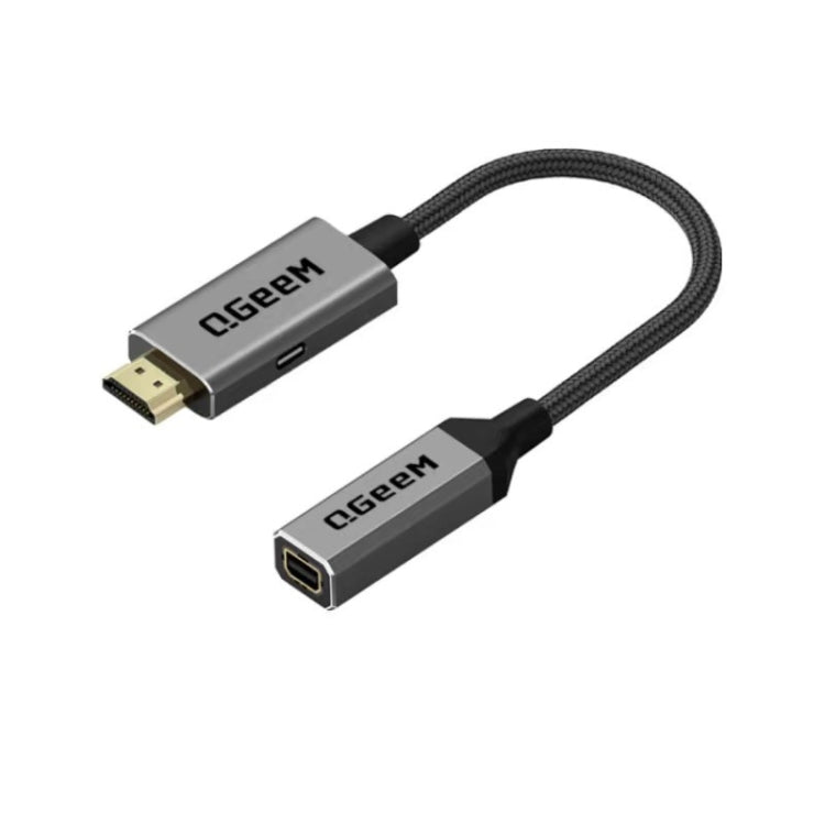 محول QGeeM QG-HD02 من HDMI مفرد إلى Mini DP