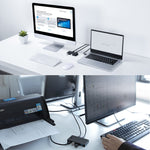 موزع USB 2.0 متعدد الوظائف 2 في 4 مخارج