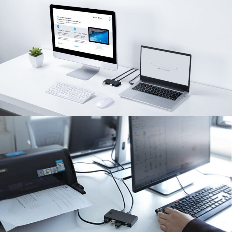 موزع USB 2.0 متعدد الوظائف 2 في 4 مخارج