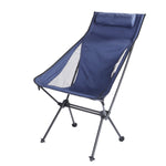 كرسي شاطئ قابل للطي محمول من سبائك الألمنيوم للتخييم الخارجي، بدون جيب (أزرق رمادي)، مع جيب (أزرق رمادي)، بدون جيب (رمادي داكن)، مع جيب (رمادي داكن)