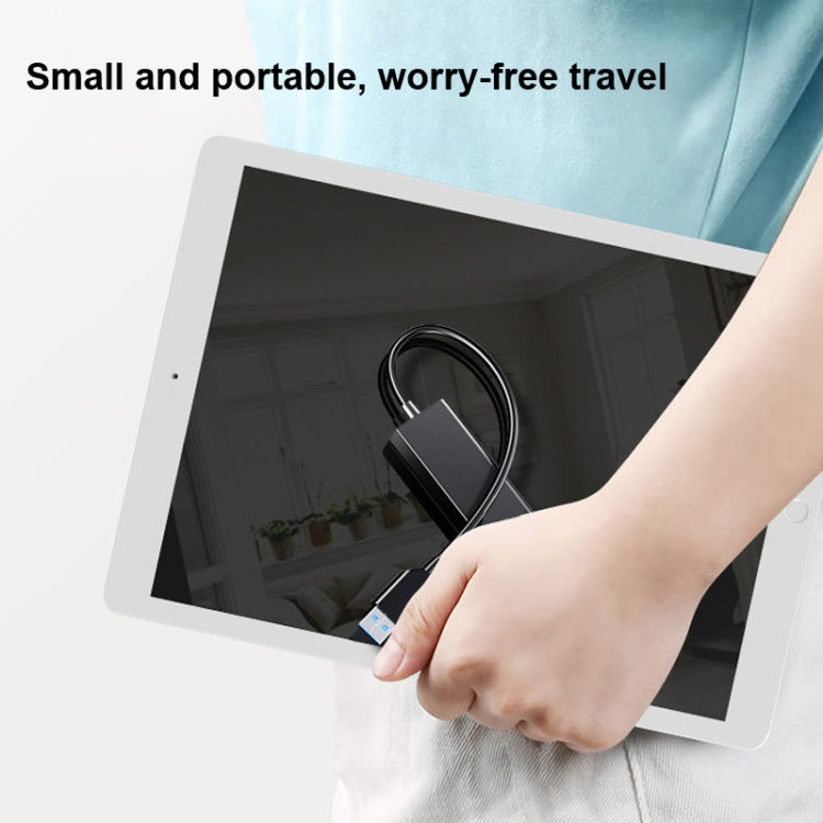 محول موزع 4 منافذ USB 2.0، طول الكابل: 15 سم، النمط: بدون شريط إضاءة، مع شريط إضاءة أسود، مع شريط إضاءة أبيض