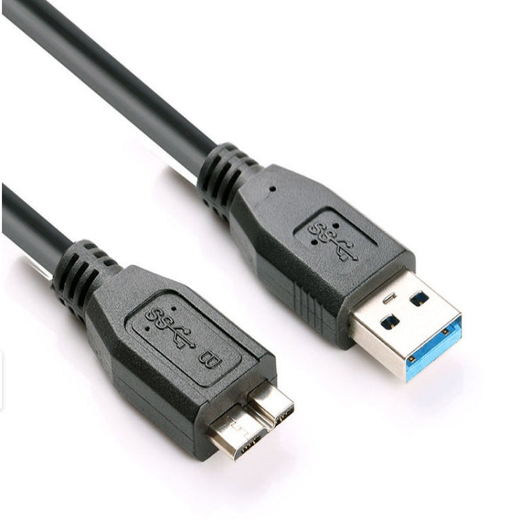 كابل بيانات USB 3.0 ذكر إلى Micro USB للقرص الصلب الخارجي المحمول، طول الكابل: 1.8 متر