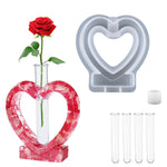 DIY Vase Epoxy Mould Simple Vase Make Tool, Rectangle, Irregular Circle, Heart Shaped