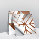 PVC Crystal Covered Film Geometric Pattern Tile Wall Sticker, 20 PCS 10cm