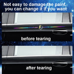 2pcs 60cm Colorful Laser Car Stickers Body Scratches Cover Car Stickers