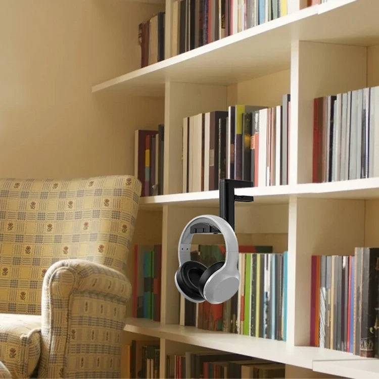 حامل سماعات متعدد الوظائف بدون تثقيب، طراز T9، مع HUB ومنفذ Type-C