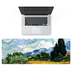Am002 وسادة فأرة مطاطية كبيرة بمقاس لوحة رسم زيتية، 300x800x4mm بحواف مخيطة، 400x900x1.5mm بدون حواف مخيطة، 400x900x3mm بحواف مخيطة، 400x900x2mm بحواف مخيطة، 300x800x2mm بحواف مخيطة
