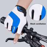 قفازات دراجة نصف أصابع GIYO S-14 مع وسادة امتصاص الصدمات من الجل، S، M، L، XL، XXL